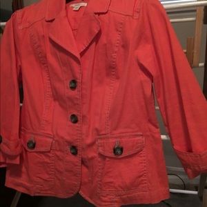 Lot of 2 Coldwater Creek Casual Jackets Size 16
